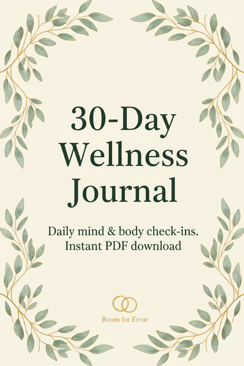 Wellness Journal Pin